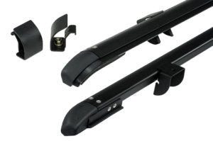 Jeep Wrangler Windshield Channel - Rugged Ridge - No Drill - Black - `97-`06